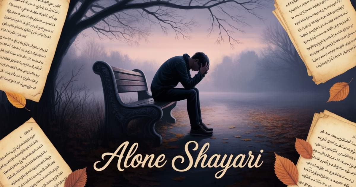 Zindagi Alone Shayari in Hindi