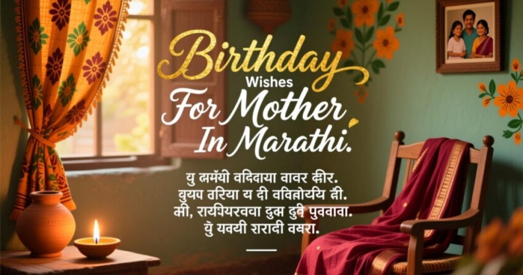 Birthday Wishes For Mother In Marathi