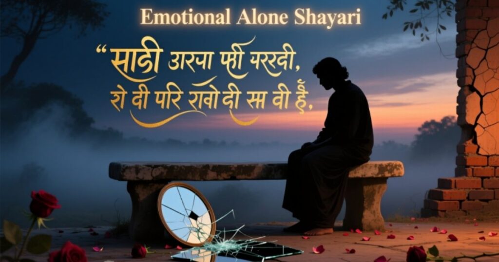 Emotional Alone Shayari