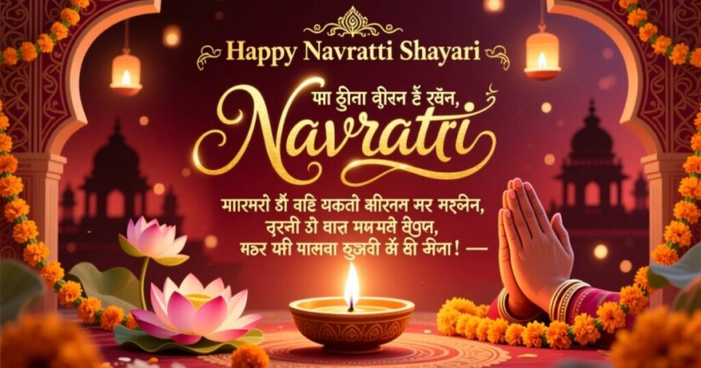 Happy Navratri Shayari