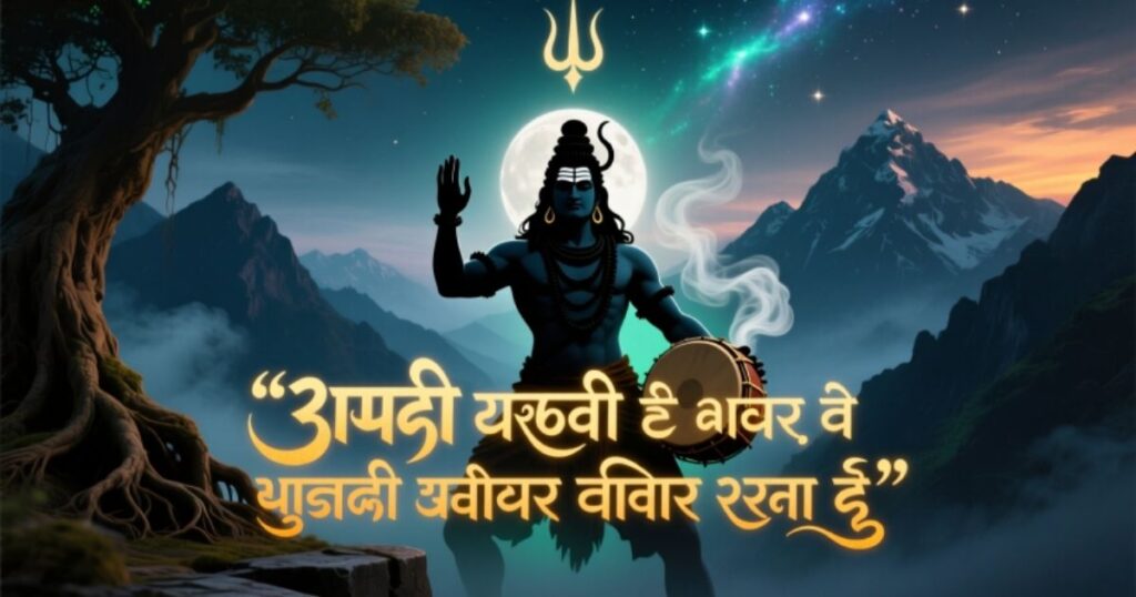 Mahadev Attitude Shayari