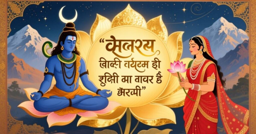 Mahadev Parvati Shayari