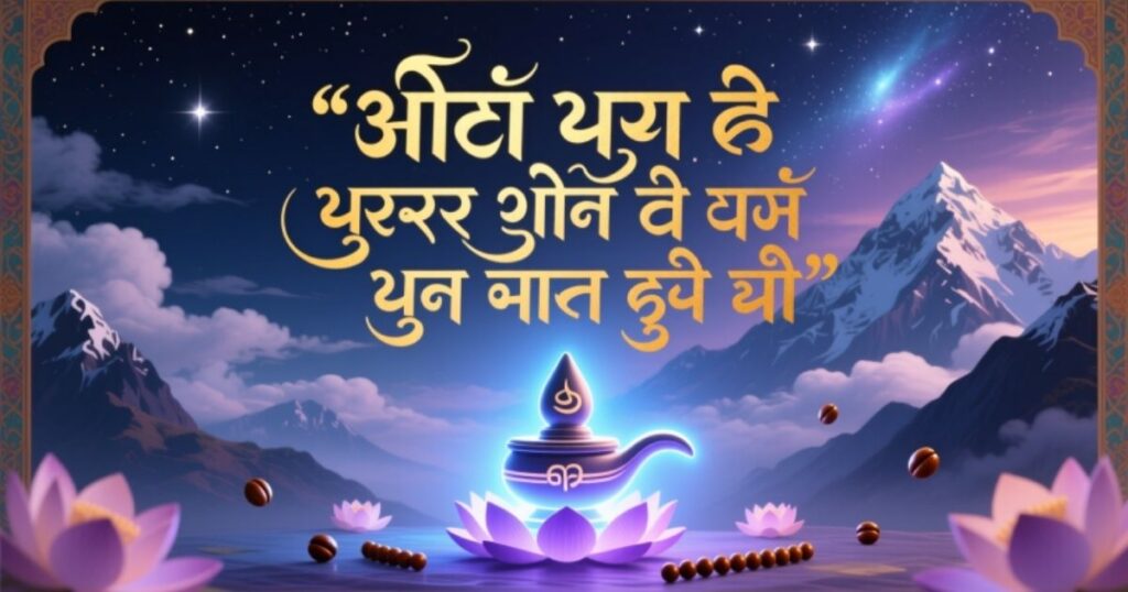 Mahadev Shayari 2 Line
