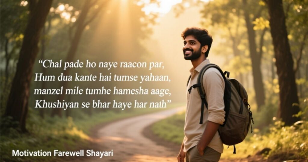 Motivation Farewell Shayari