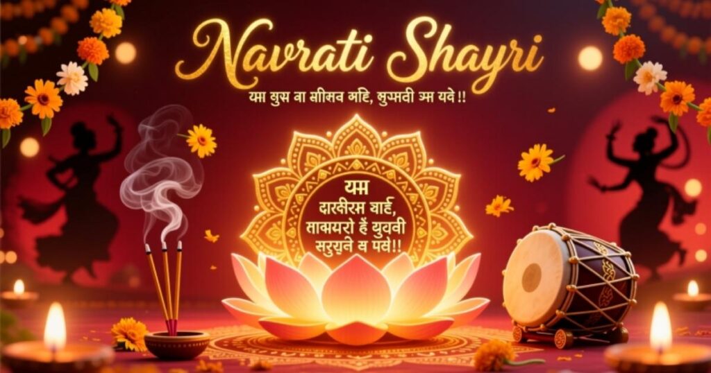 Navratri Shayari 2 line