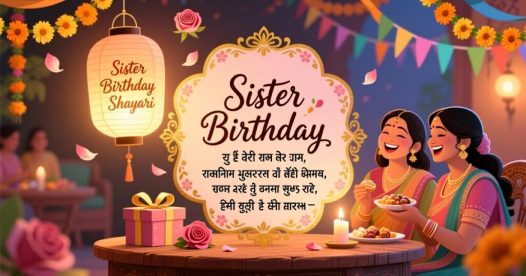 Sister Birthday Shayari
