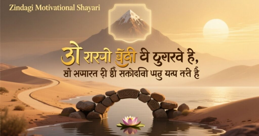 Zindagi Motivational Shayari