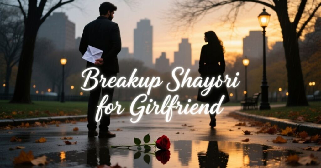 Breakup Shayari for Girlfriend