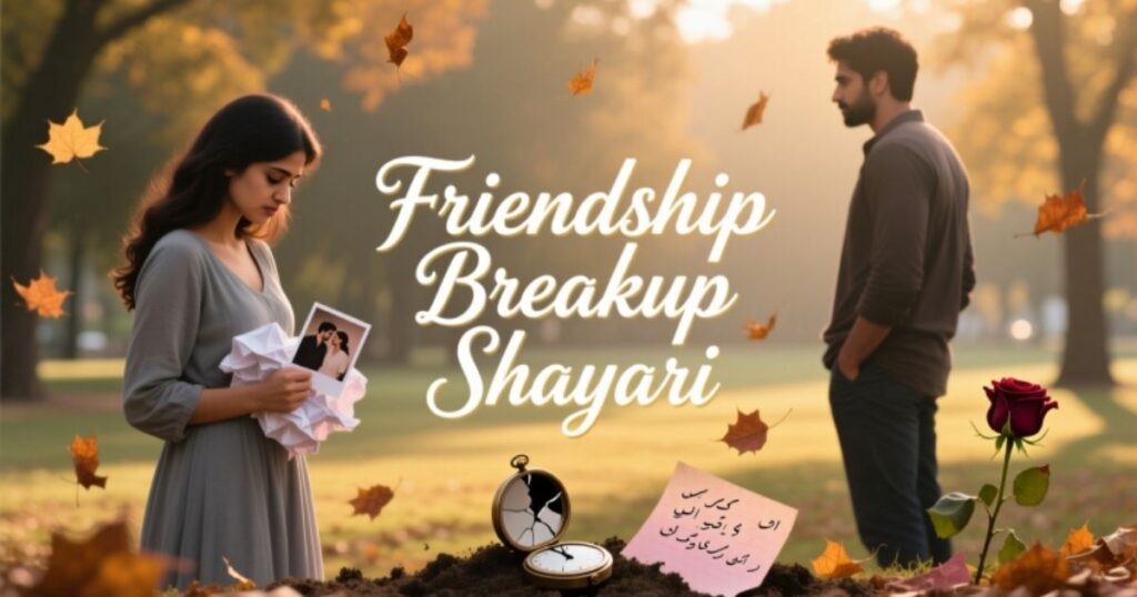 Friendship Breakup Shayari