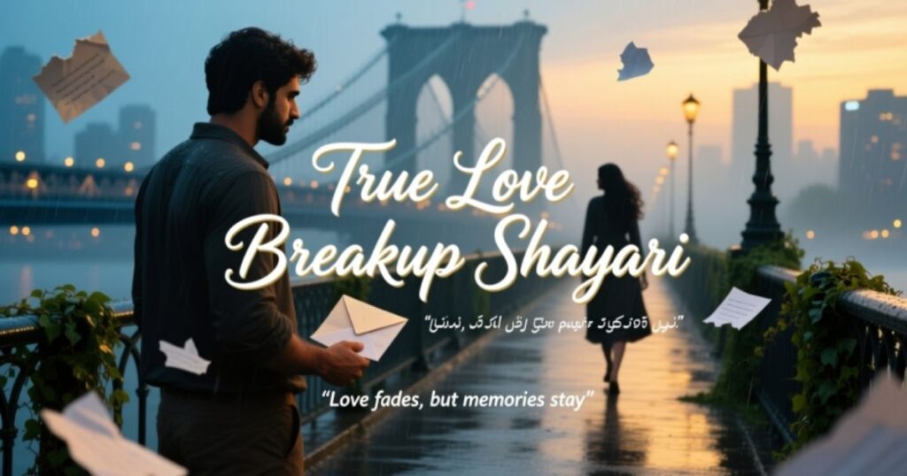 True Love Breakup Shayari