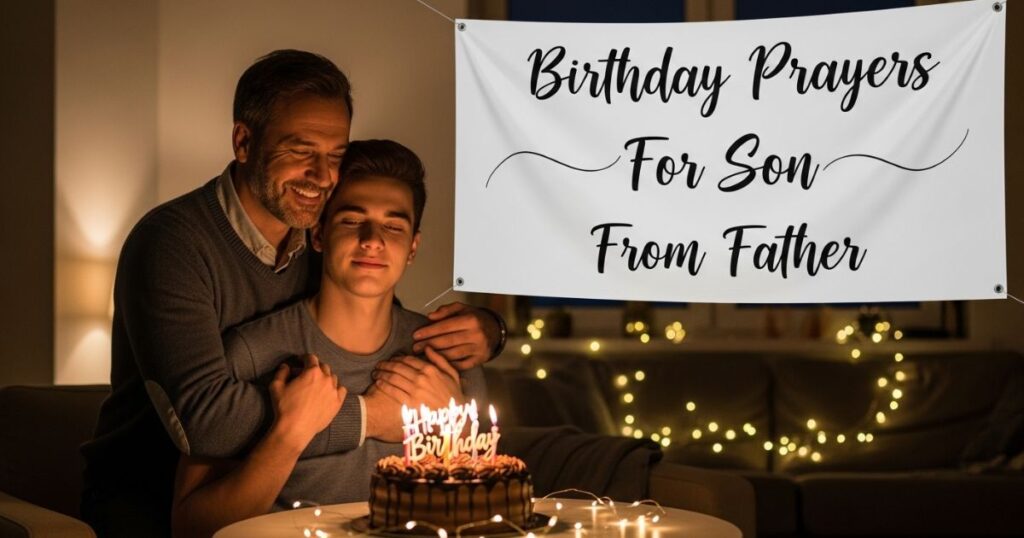 Birthday Prayers For Son From Father