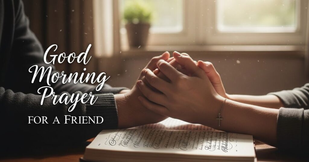 Good Morning Prayer for a Friend